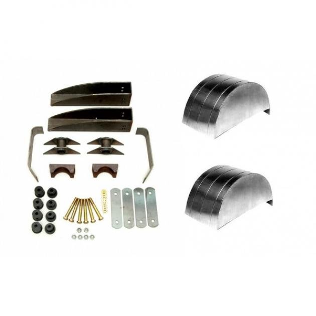 Chevy Rear Spring Pocket Kit W/ Rear Tubs, 1955-1957
