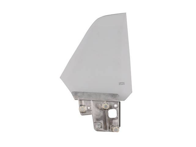 Quarter Window Frame, RH, Clear Glass