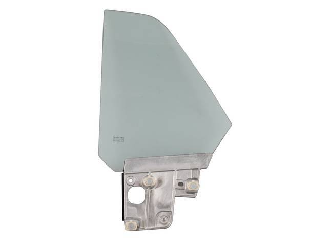 Quarter Window Frame, LH, Tinted Glass