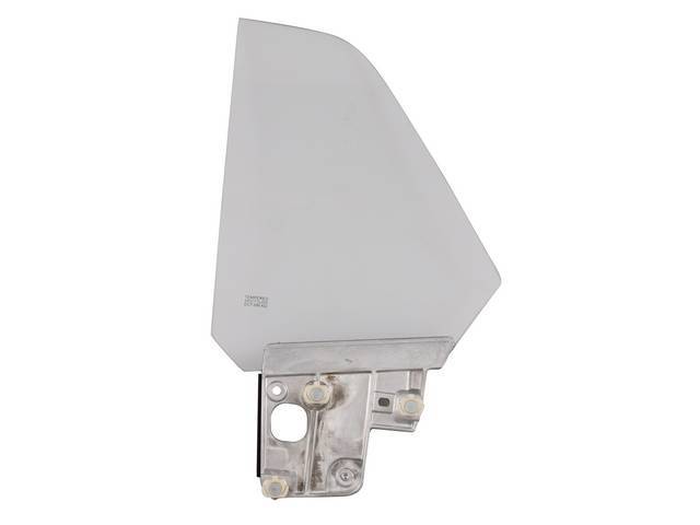 Quarter Window Frame, LH, Clear Glass