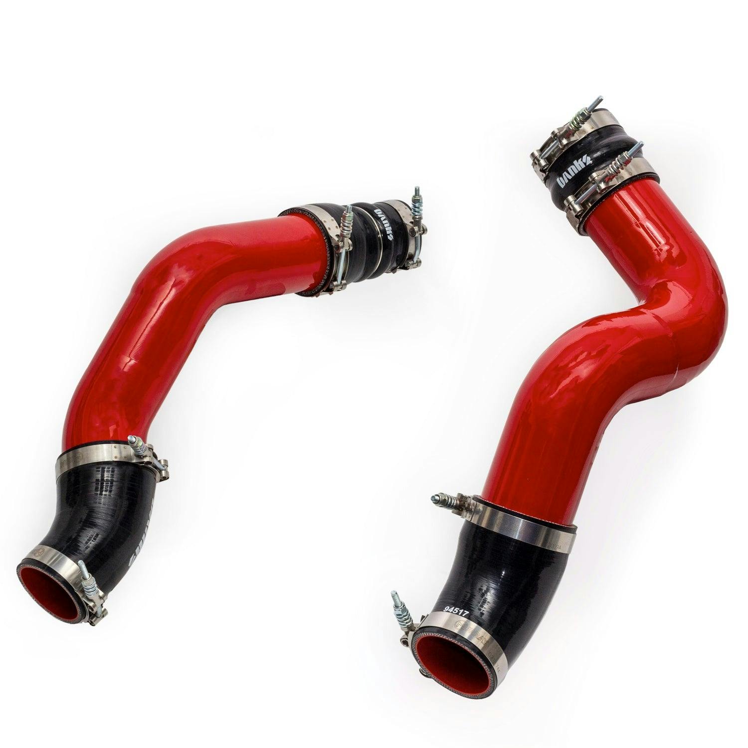 Banks Power 26006-PC Boost Tube Upgrade Kit Red Powder-coated