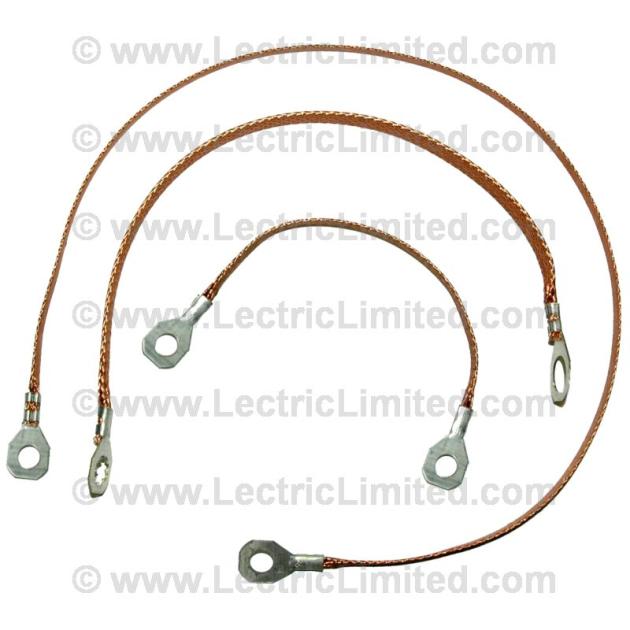 Lectric Limited 1978-1980 Chevrolet Corvette Ground Strap Set VGS7880WO