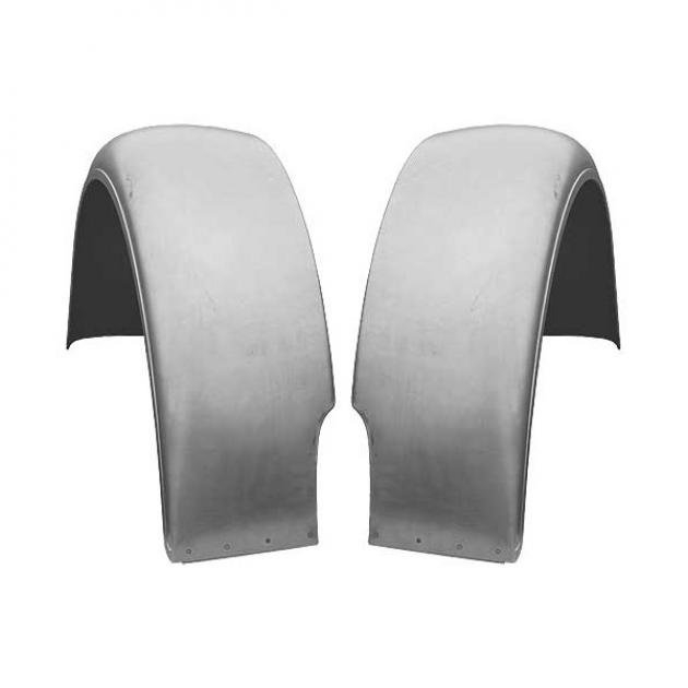 Model A Ford Rear Fenders - Steel - Fit Coupe & Roadster & Cabriolet & Pickup - Top Quality Version