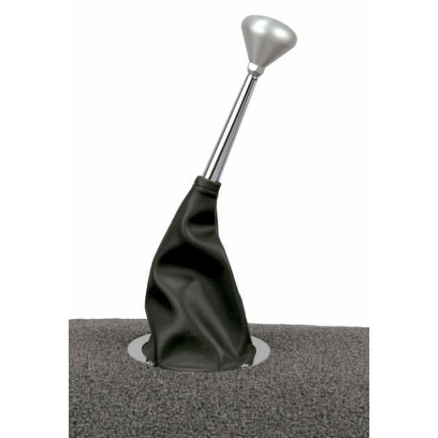 Shifter Boot, Hot Rod, With Stainless Ring, Lokar