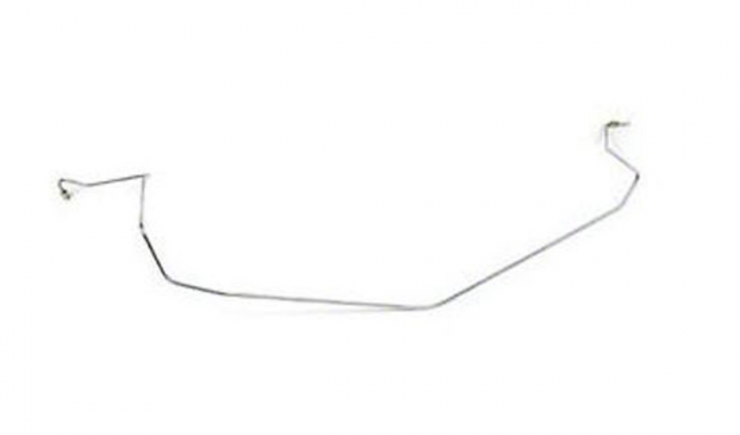 Corvette Front Left Wheel Brake Lines, Stainless Steel, 1970-1973