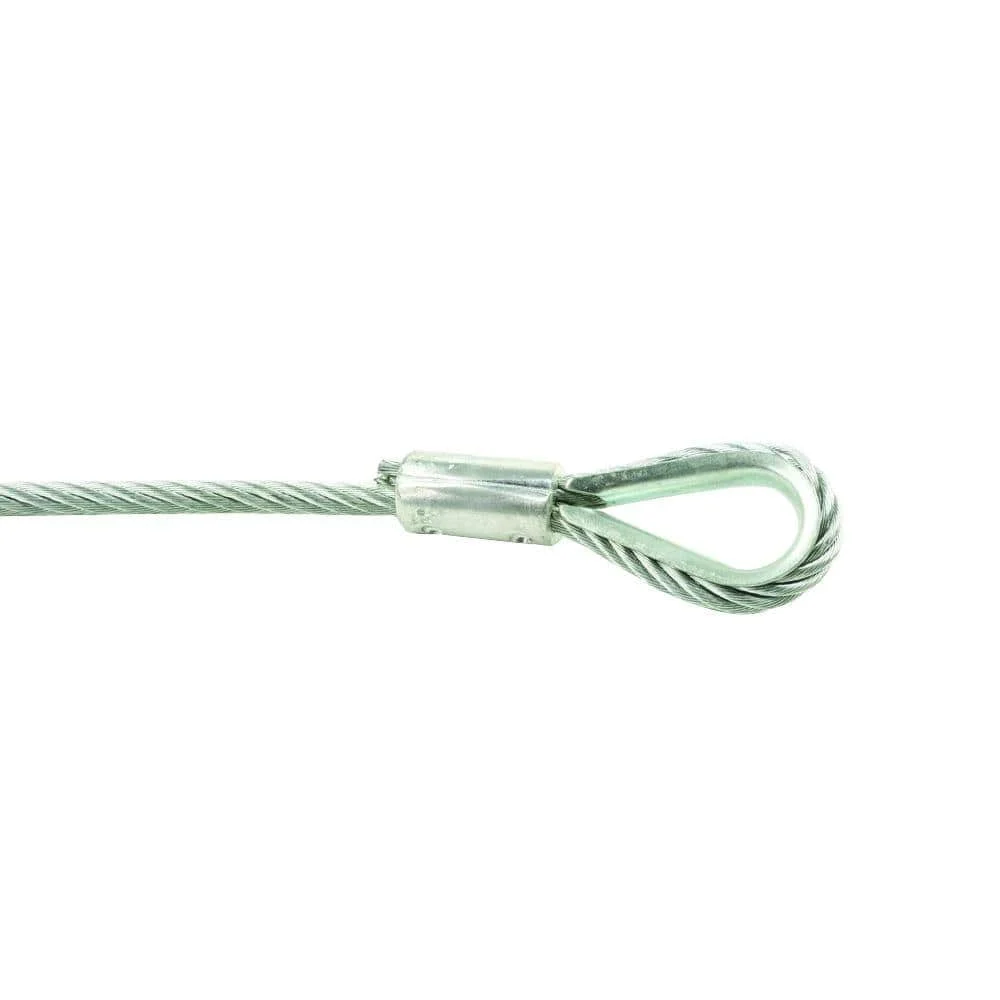 3/16 in. x 100 ft. Galvanized Steel Uncoated Wire Rope