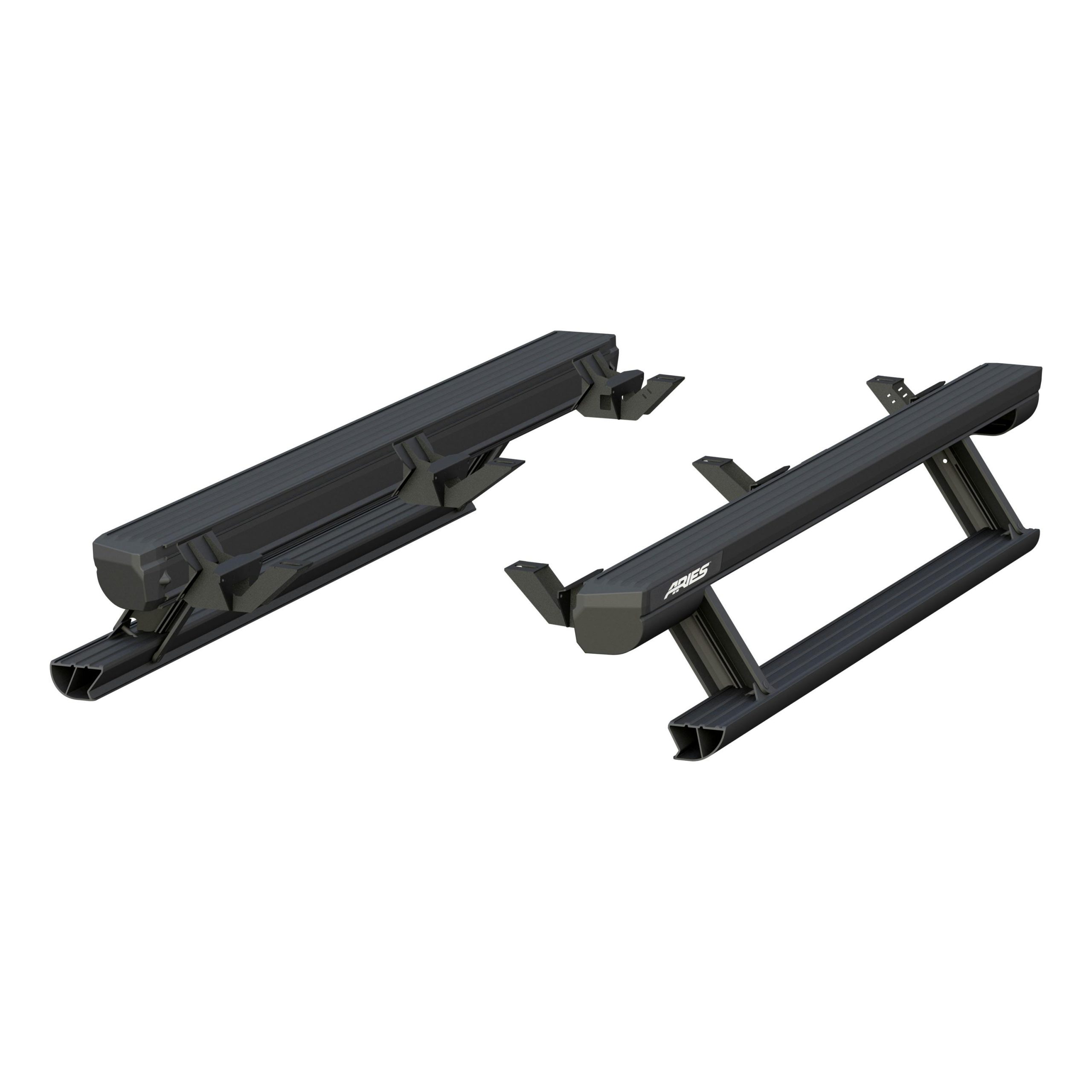 ARIES 3036571 ActionTrac 69.6" Powered Running Boards, Select Jeep Wrangler JL