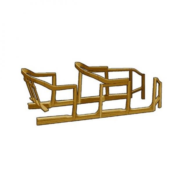 Model T Ford Body Wood Kit - Complete - Includes Door Wood - Touring