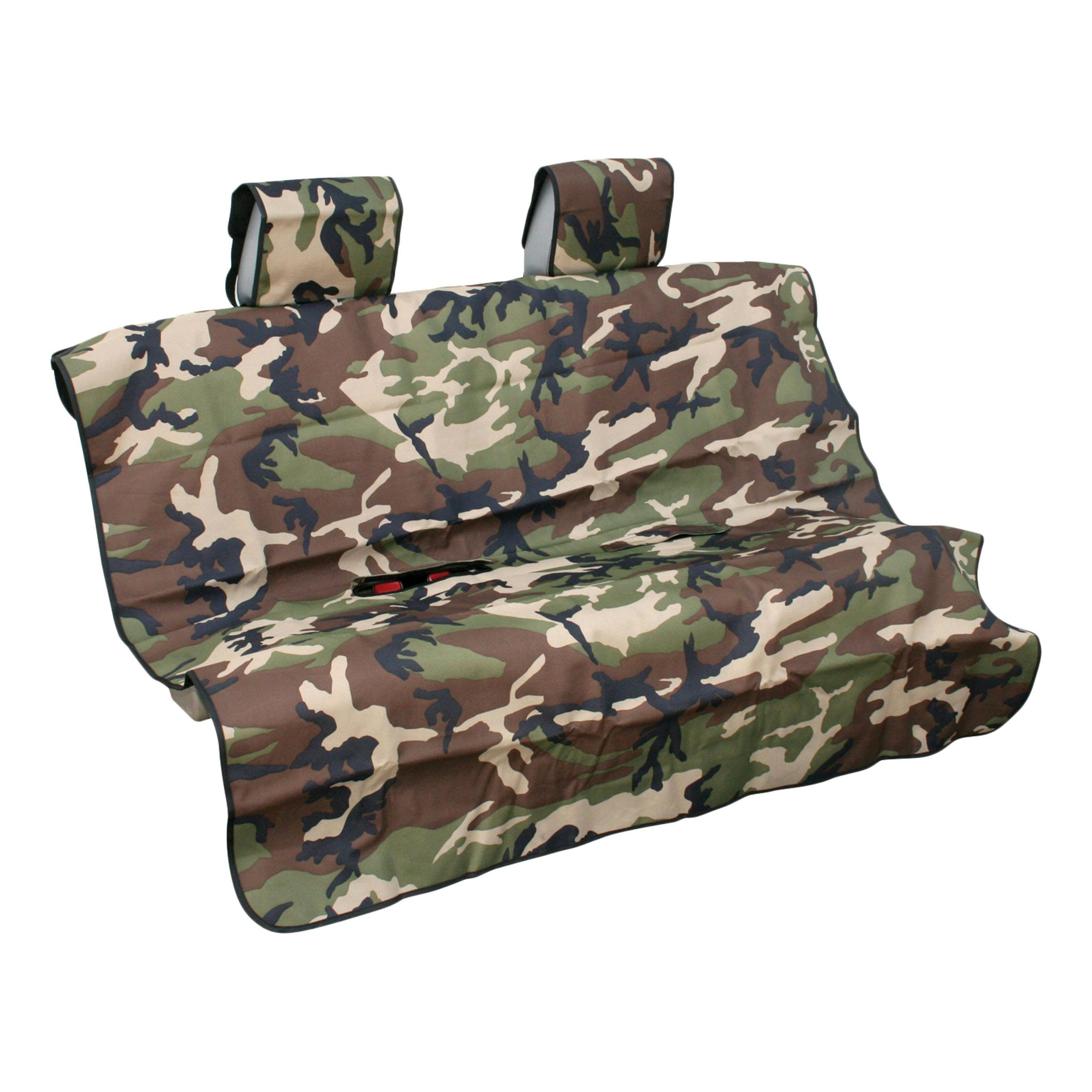 ARIES 3146-20 Seat Defender 58" x 55" Removable Waterproof Camo Bench Seat Cover