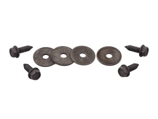 Armrest Mounting Kit, Rear Quarter Trim