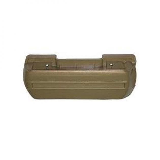 Chevy Armrest Base, Ivy Gold, 11", Left, 1968-1970