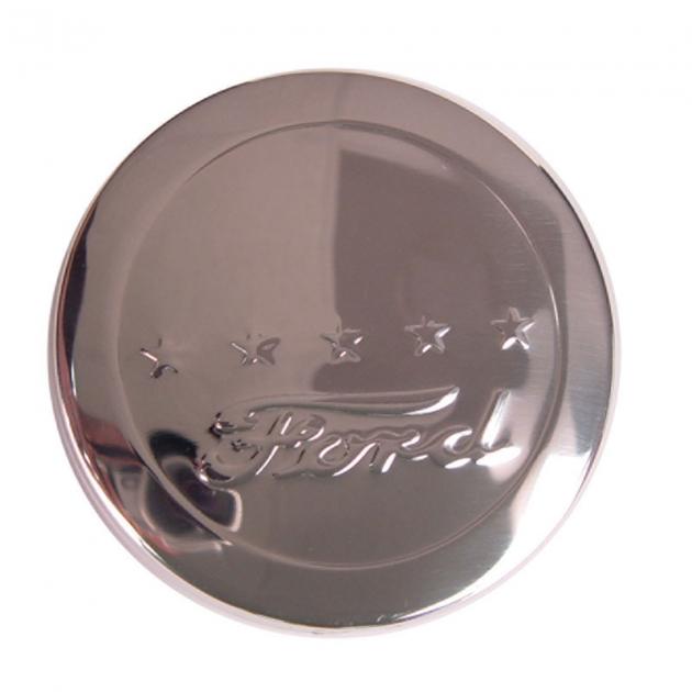 Dennis Carpenter Horn Button - Stainless - 5 Star Cab - 1954-56 Ford Truck B4C-3627-SS
