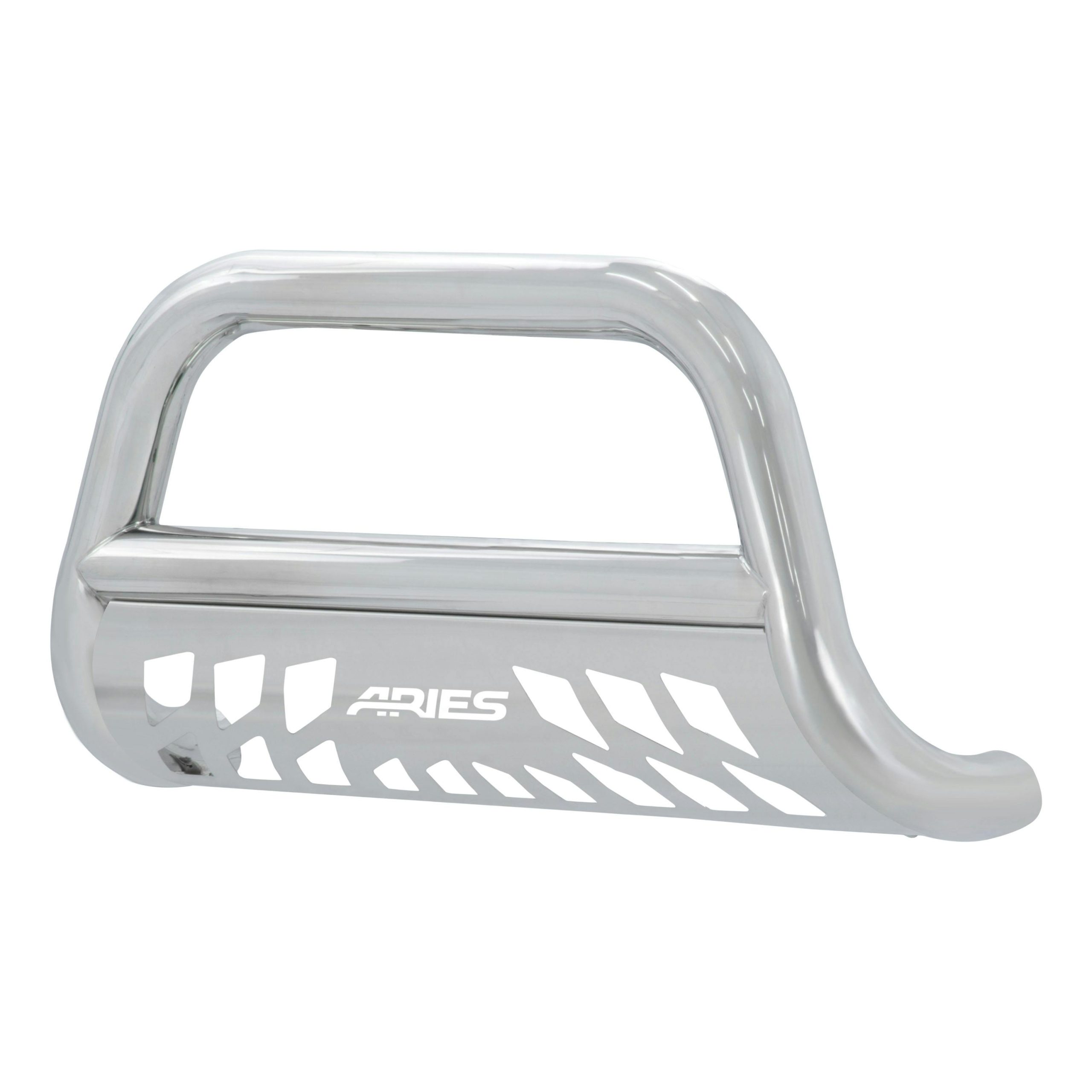 ARIES 35-3014 3" Polished Stainless Bull Bar, Select Ford F-250, F-350 Super Duty