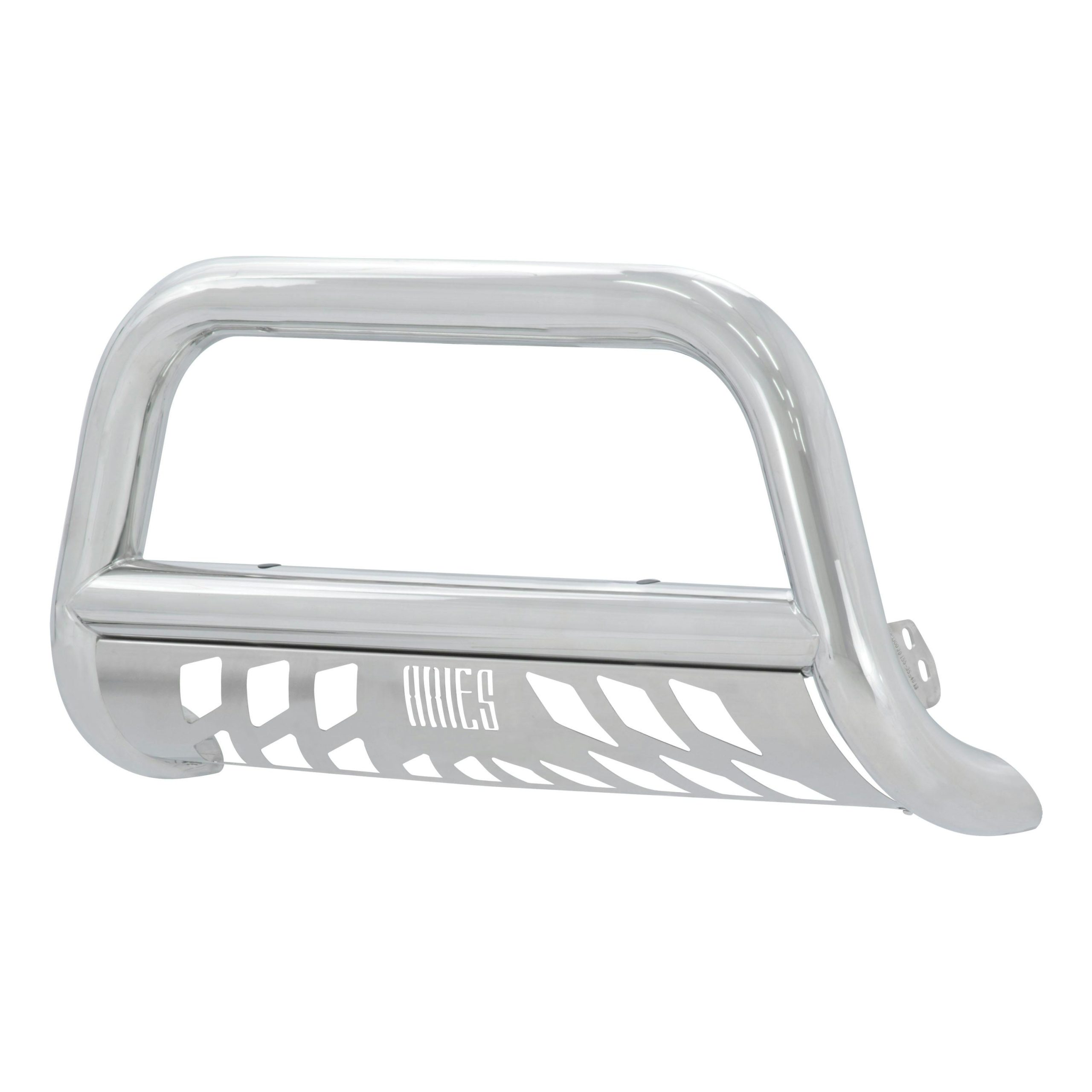 ARIES 35-4013 3" Polished Stainless Bull Bar, Select Chevy Silverado, GMC Sierra 2500, 3500 HD
