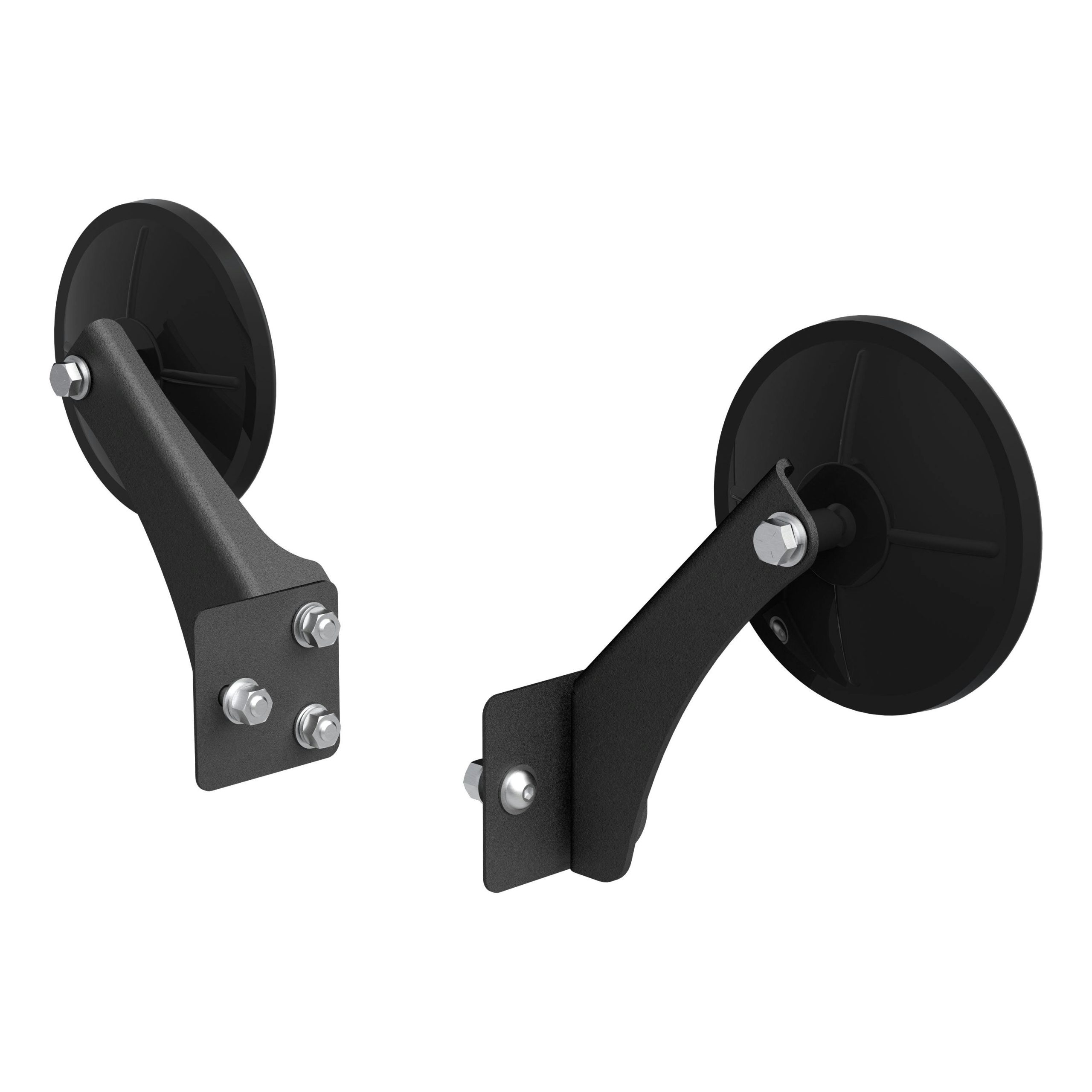 ARIES 3500300 Offroad Jeep Wrangler Tube Door Mirrors (2-Pack)