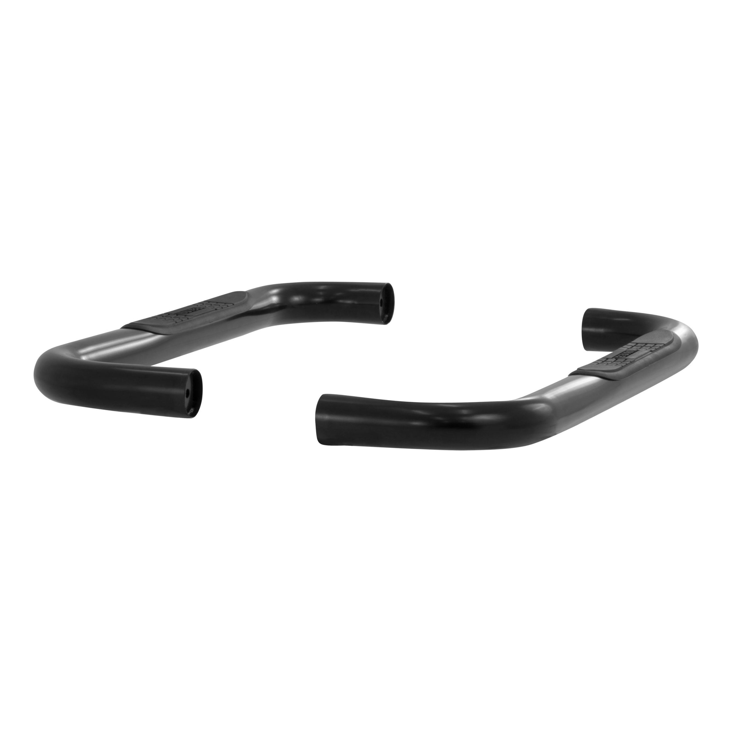 ARIES 35600 3" Round Black Steel Side Bars, Select Jeep Wrangler TJ