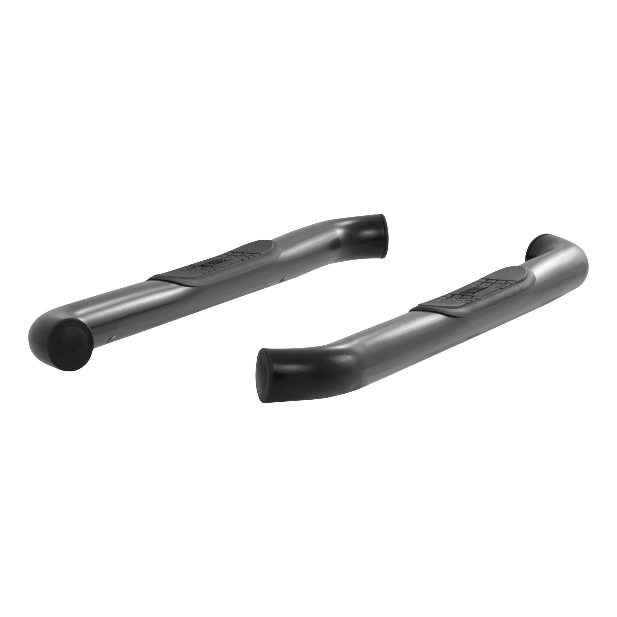 ARIES 35800 3" Round Black Steel Side Bars, Select Jeep Wrangler JK