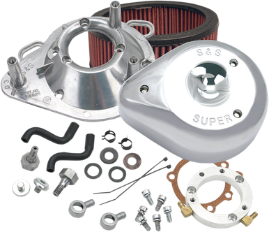 S&S CYCLE Teardrop Air Cleaner - Chrome - '01-'17 170-0303B