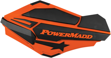 PowerMadd Cobra Handguards Orange/Black 34405