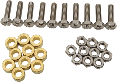 YUASA Battery Bolt/Nut Set - 6X22SS PACKSS22M