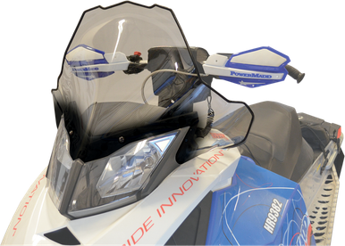 PowerMadd Cobra Tall Windshield 17.25" Clear with Black Fade for Ski-Doo MX Z 13432