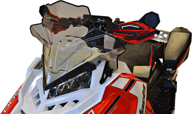 Powermadd Cobra Windshield Low 16in Tinted for Polaris 600 PRO-RMK 2017-2019 11621