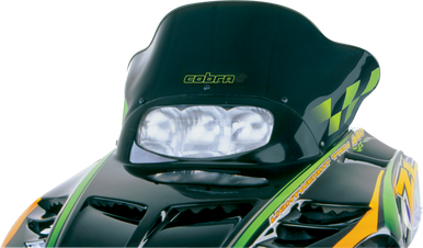 PowerMadd Cobra Windshield 13.5" Black Arctic Cat ZR 600 1998-1999 12220