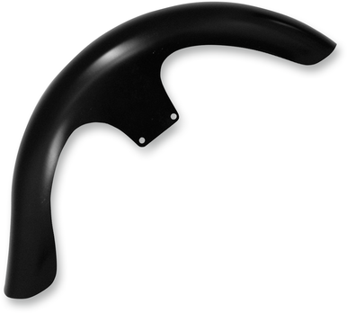 KLOCK WERKS Lil' Wrapper Front Fender Kit - For Raked Trees - Black - Steel - 23" KW050102462014