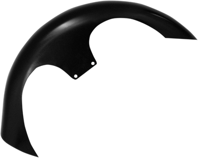 KLOCK WERKS Shank Front Fender Kit - For Raked Frames - Black - Steel - 26" KW050102612014