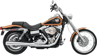 BASSANI XHAUST Road Rage Exhaust - Chrome - Long - '06-'17 FXD 13111J