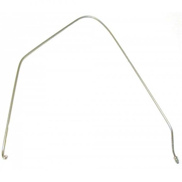 Corvette Brake Line, Master Cylinder To Left Front Block, For Cars With Power Brakes, Steel, 1965