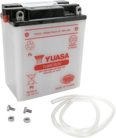 YUASA Battery - YB12A-A YUAM2212Y