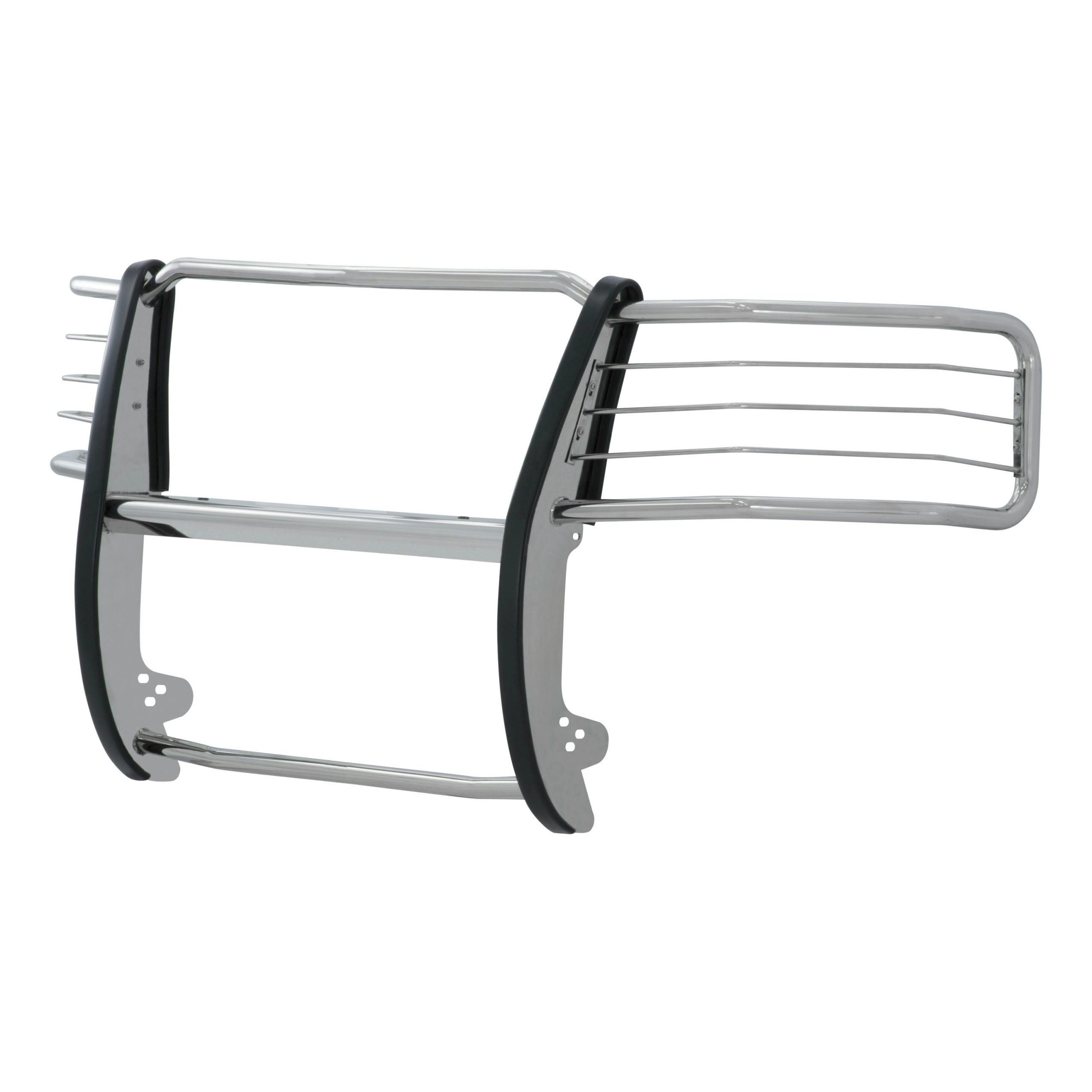 ARIES 4081-2 Polished Stainless Grille Guard, Select Chevrolet Silverado 2500, 3500 HD