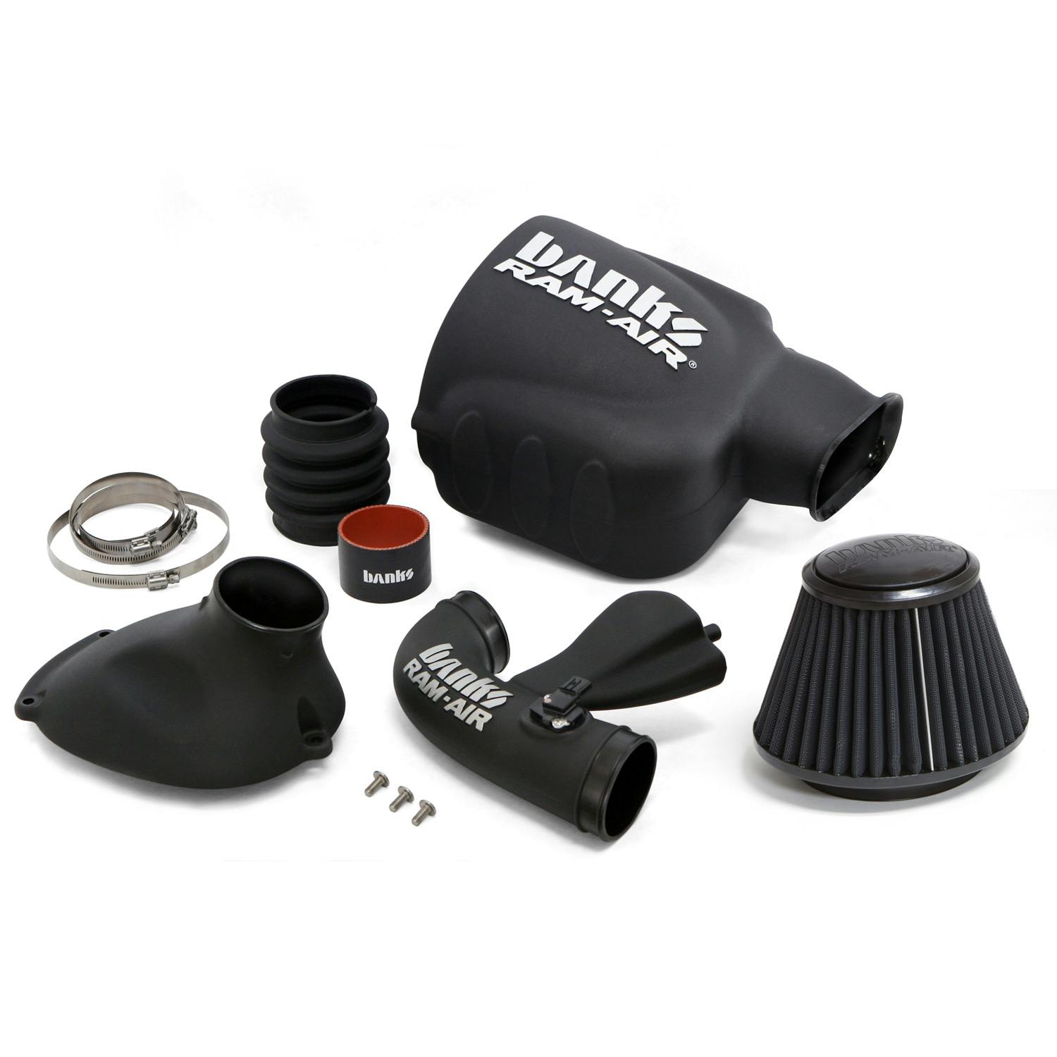 Banks Power 41820-D Ram-Air Intake Syst; Dry Filter-04-14 Nissan 5.6L Titan