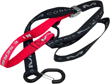 MATRIX CONCEPTS,LLC E-Series Tie-Down - Red - 1" E1-102