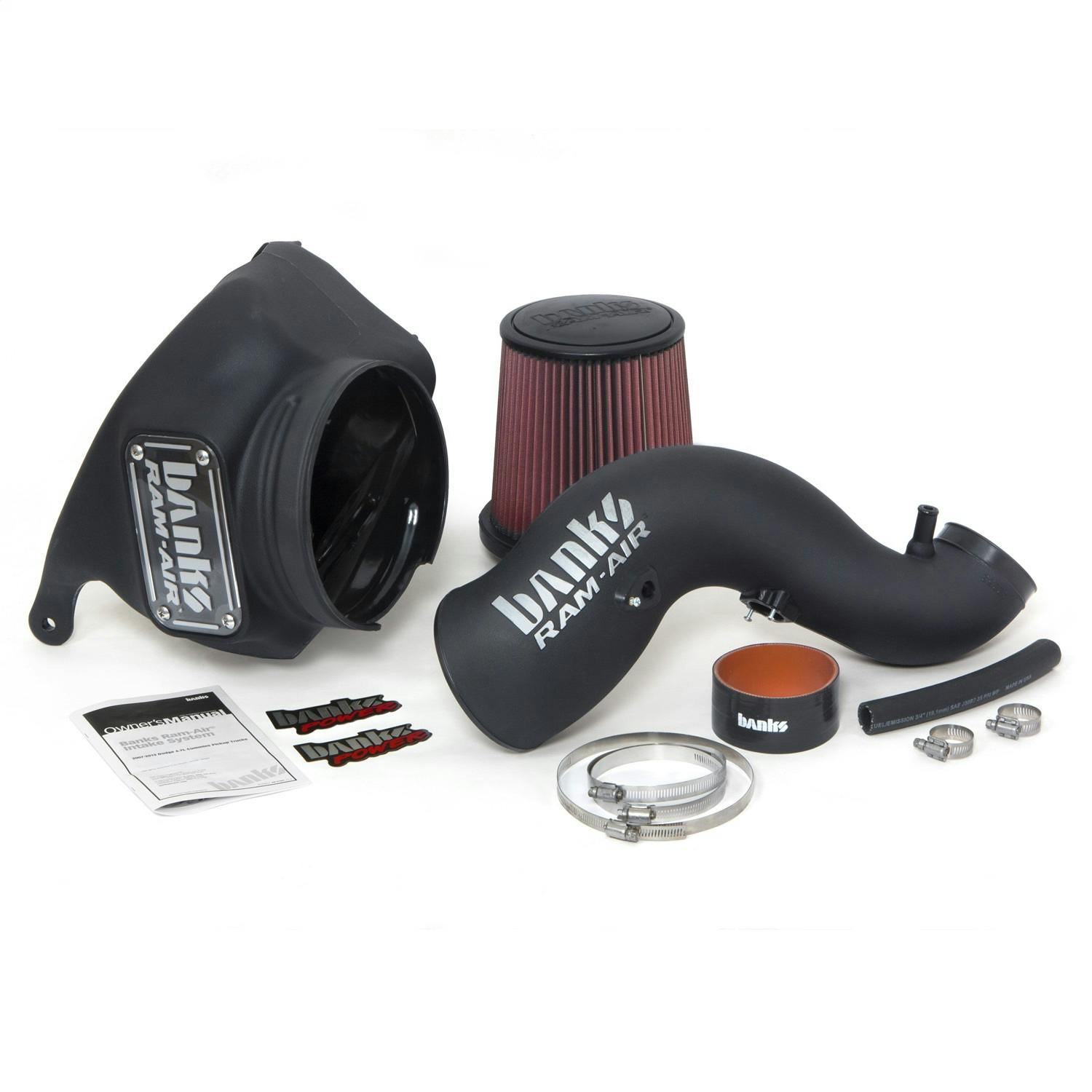 Banks Power 42255 Banks Ram-Air, Big-Ass Oiled Filter, Cold Air Intake System