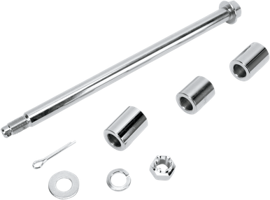 DRAG SPECIALTIES Axle - Rear - Kit - Chrome - '00-'05 Dyna 16-0401-BC520H