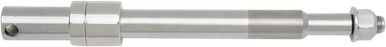 DRAG SPECIALTIES Axle - Front - Kit - Chrome - '08-'17 FLST W16-0343
