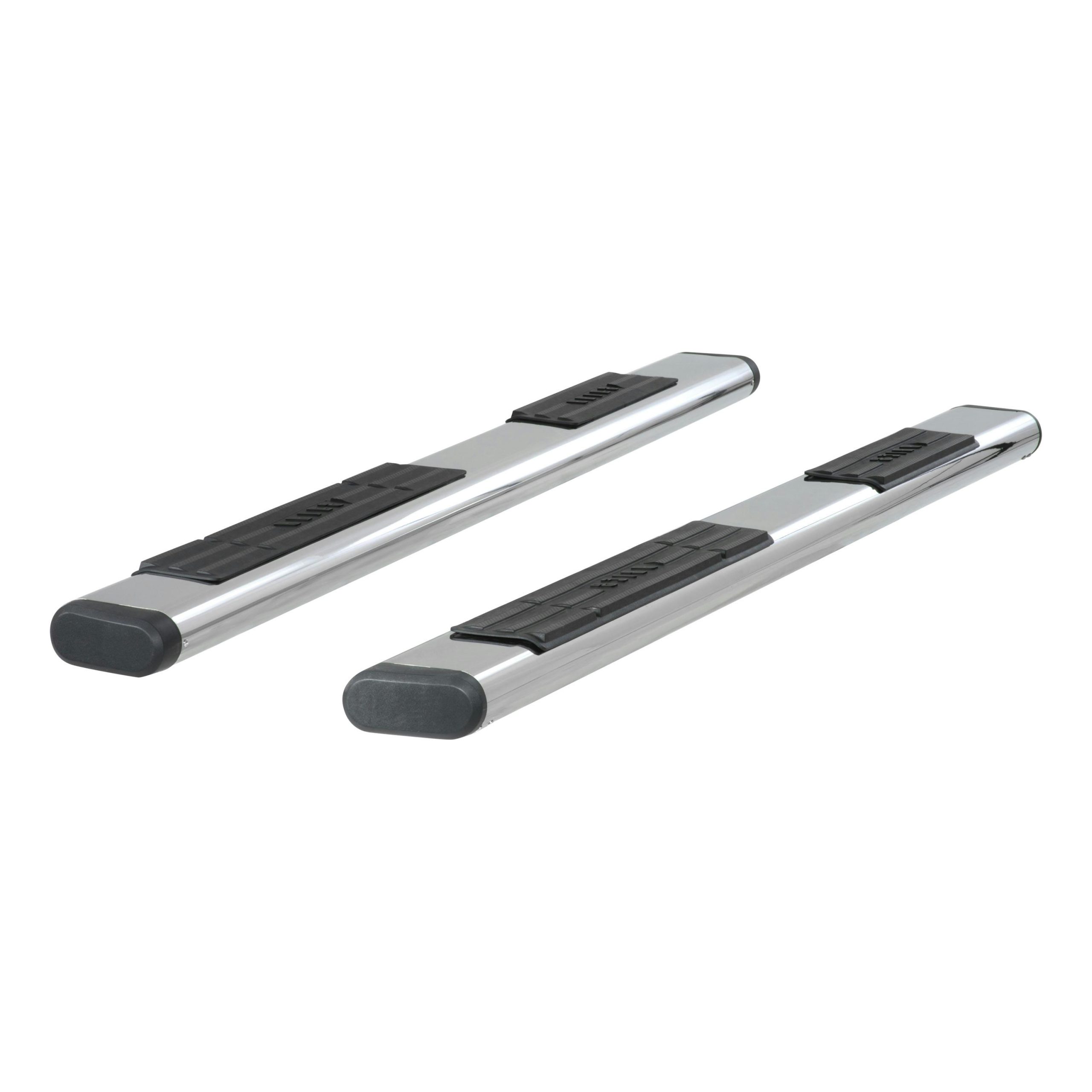 ARIES S2891 6in. x 91in. Polished Stainless Oval Side Bars (No Brackets)