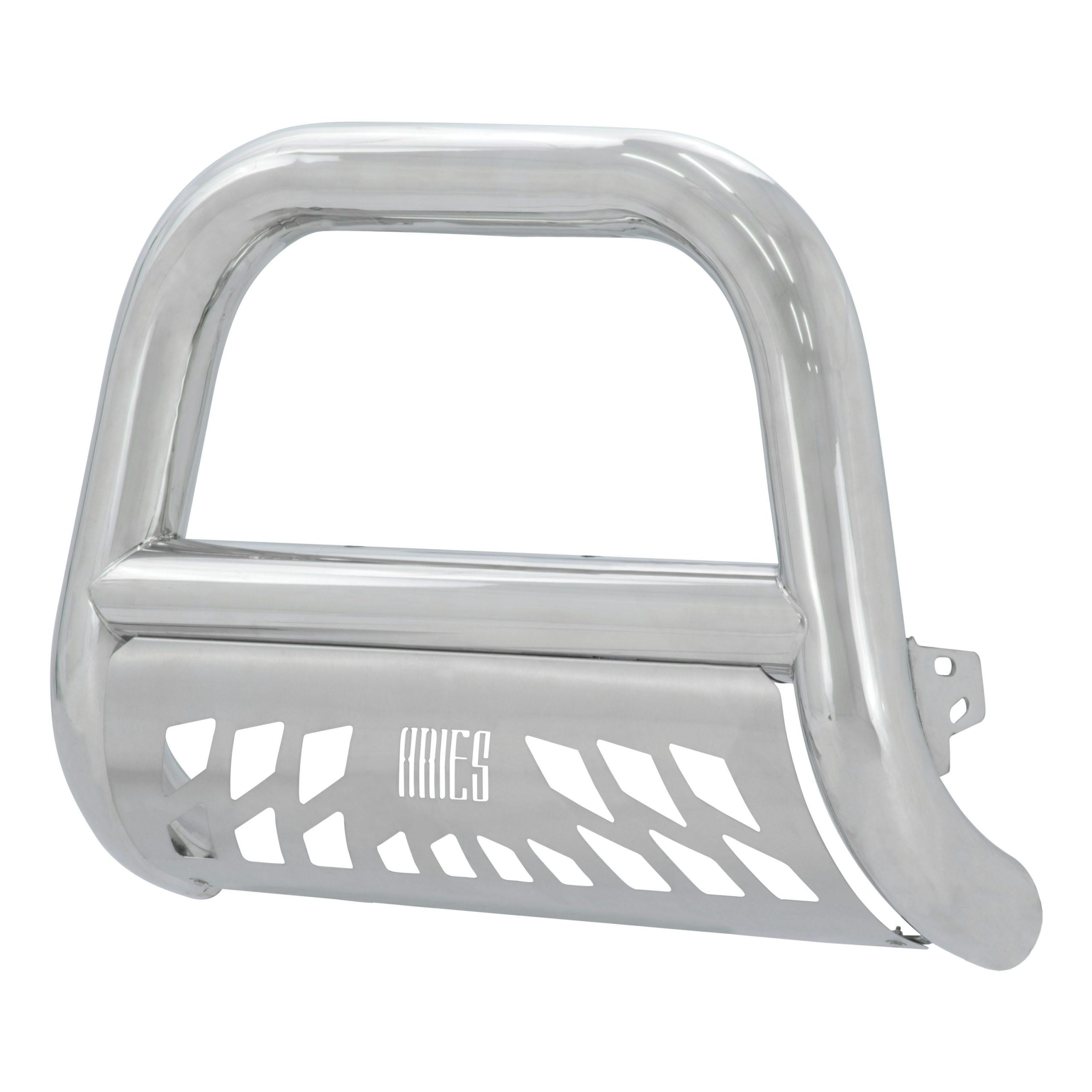ARIES 45-4006 Big Horn 4in. Polished Stainless Bull Bar; Select Silverado; Sierra 2500; 3500 H
