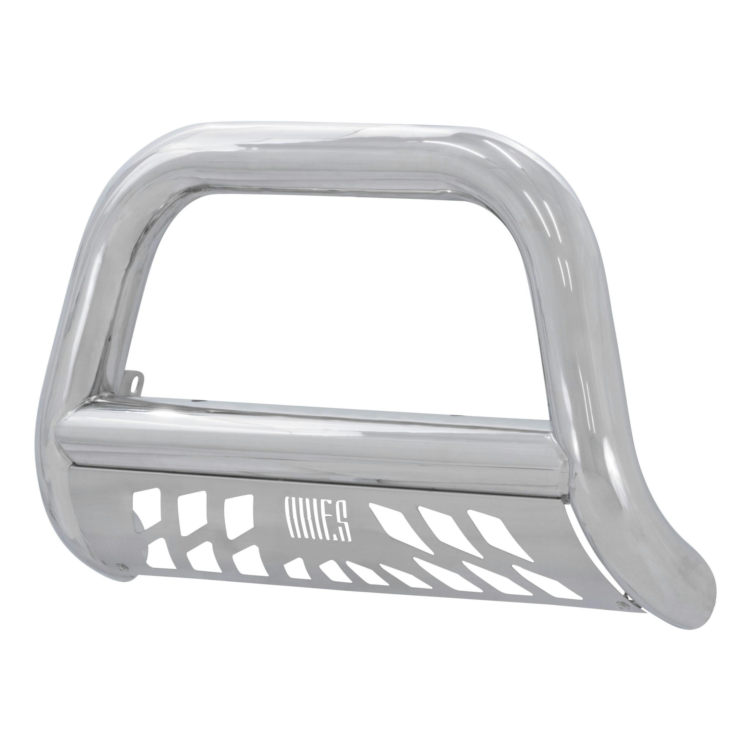 ARIES 45-4012 Big Horn 4in. Polished Stainless Bull Bar; Select Silverado; Sierra 1500