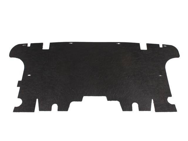 Acousti-Shield Kit, Sound and Temperature Insulation, Rear Seat Divider