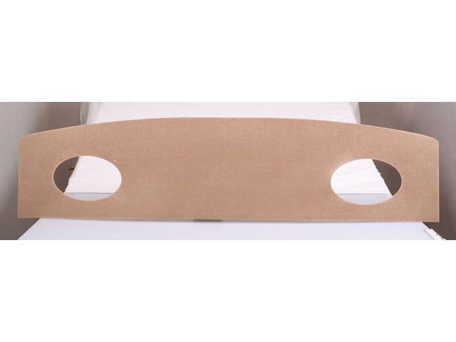 Package Tray, With Speaker Cutouts 32 On Center, Tan