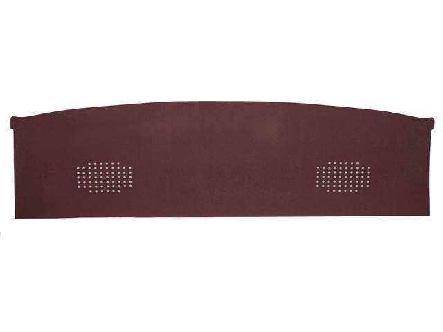 Package Tray, Mesh, Maroon