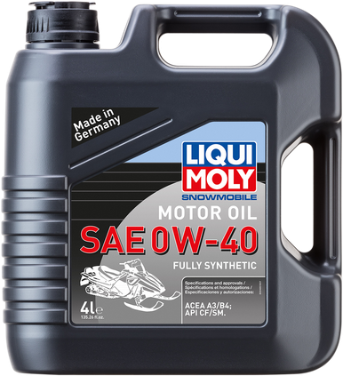 LIQUI MOLY Snowmobile Synthetic Oil -0W-40 - 4 L 20150