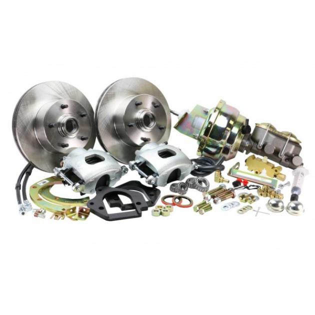 El Camino -Front Disc Brake Conversion Kit For Stock Spindles, Power, 1964-1972