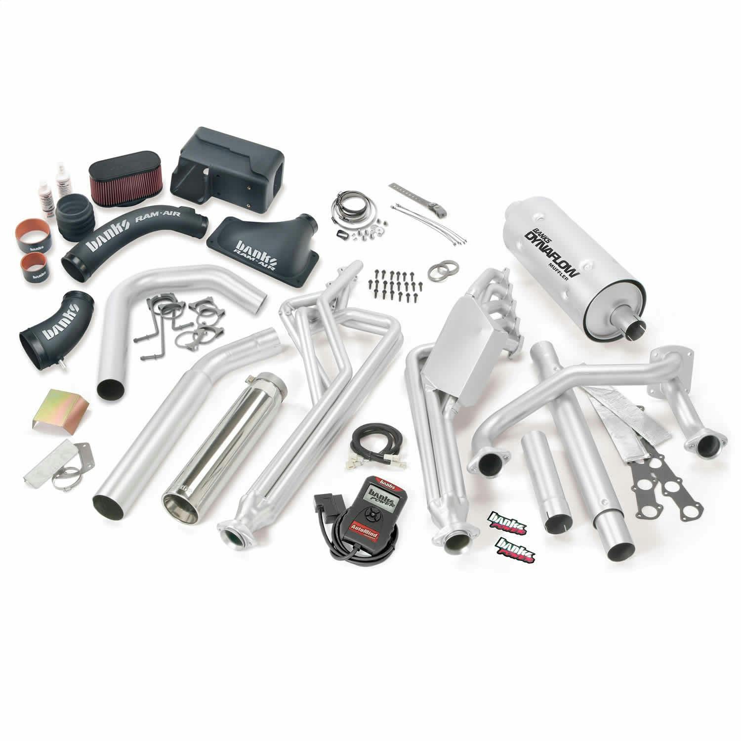 Banks Power 49494 PowerPack Bundle 06-10 Ford Class-A Motorhome 6.8L, Passenger-side tailpipe exit