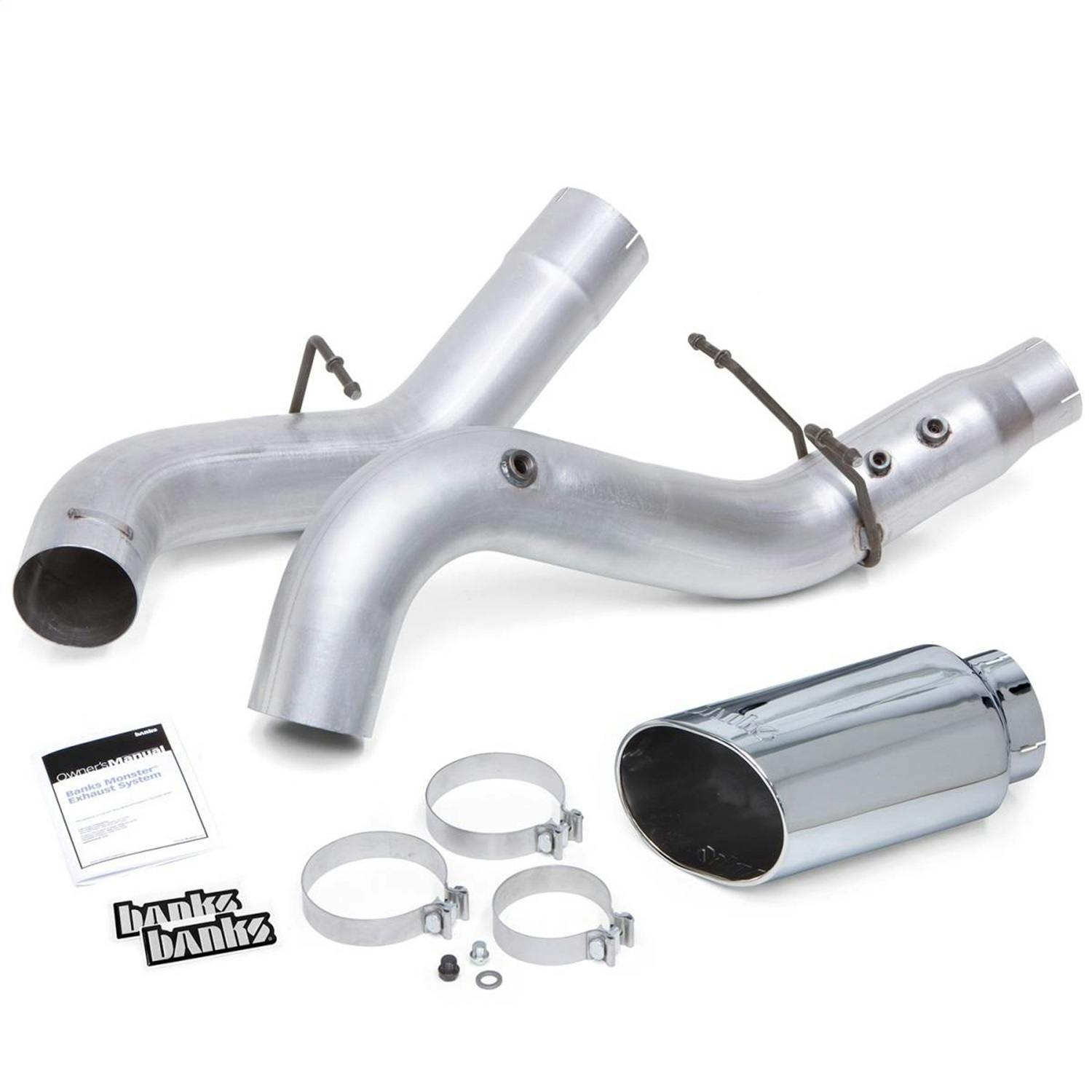 Banks Power 48997 Monster Exhaust System 5-inch Single Exit