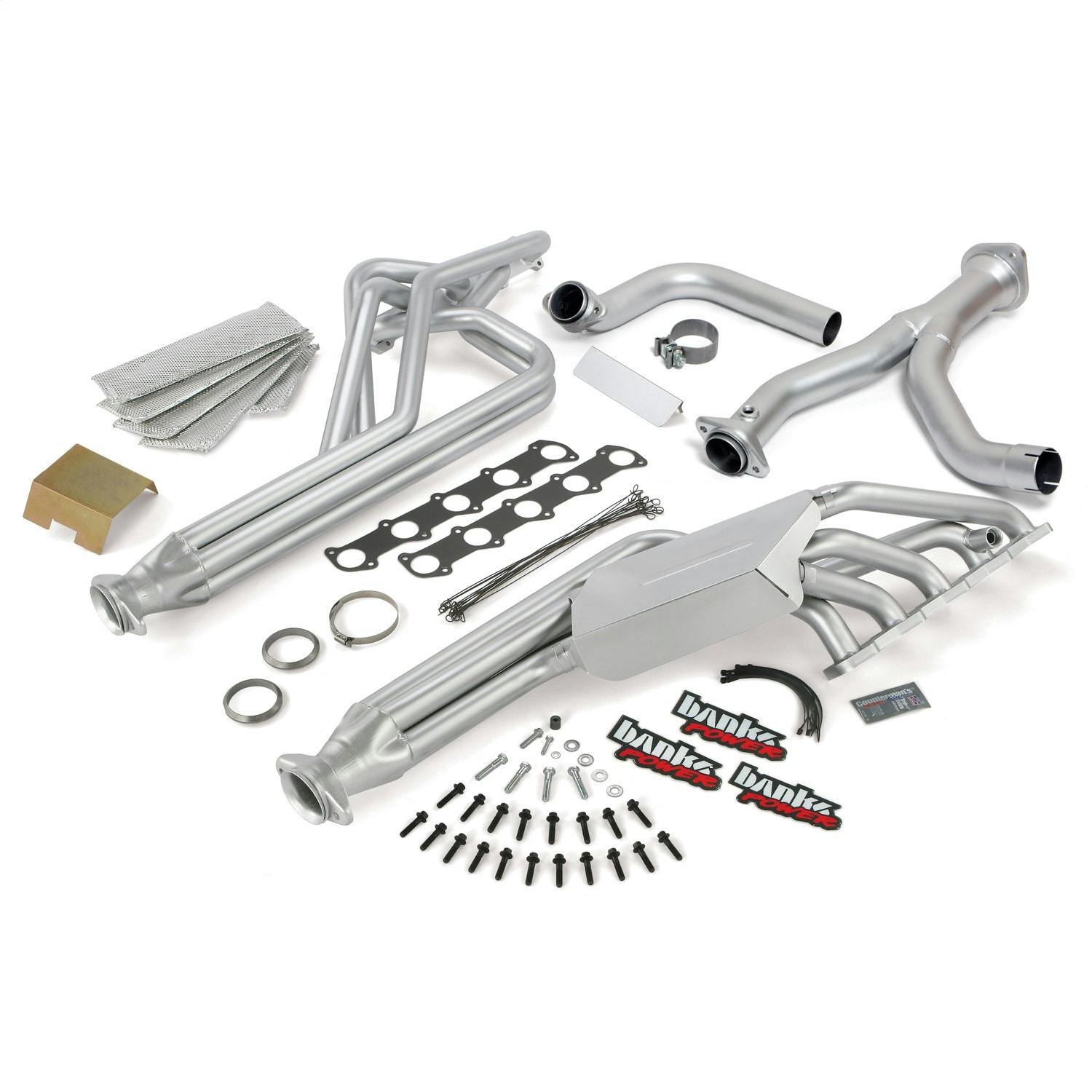 Banks Power 49197 Exhaust Header System for 2016-17 Ford Class-A Motorhome 6.8L