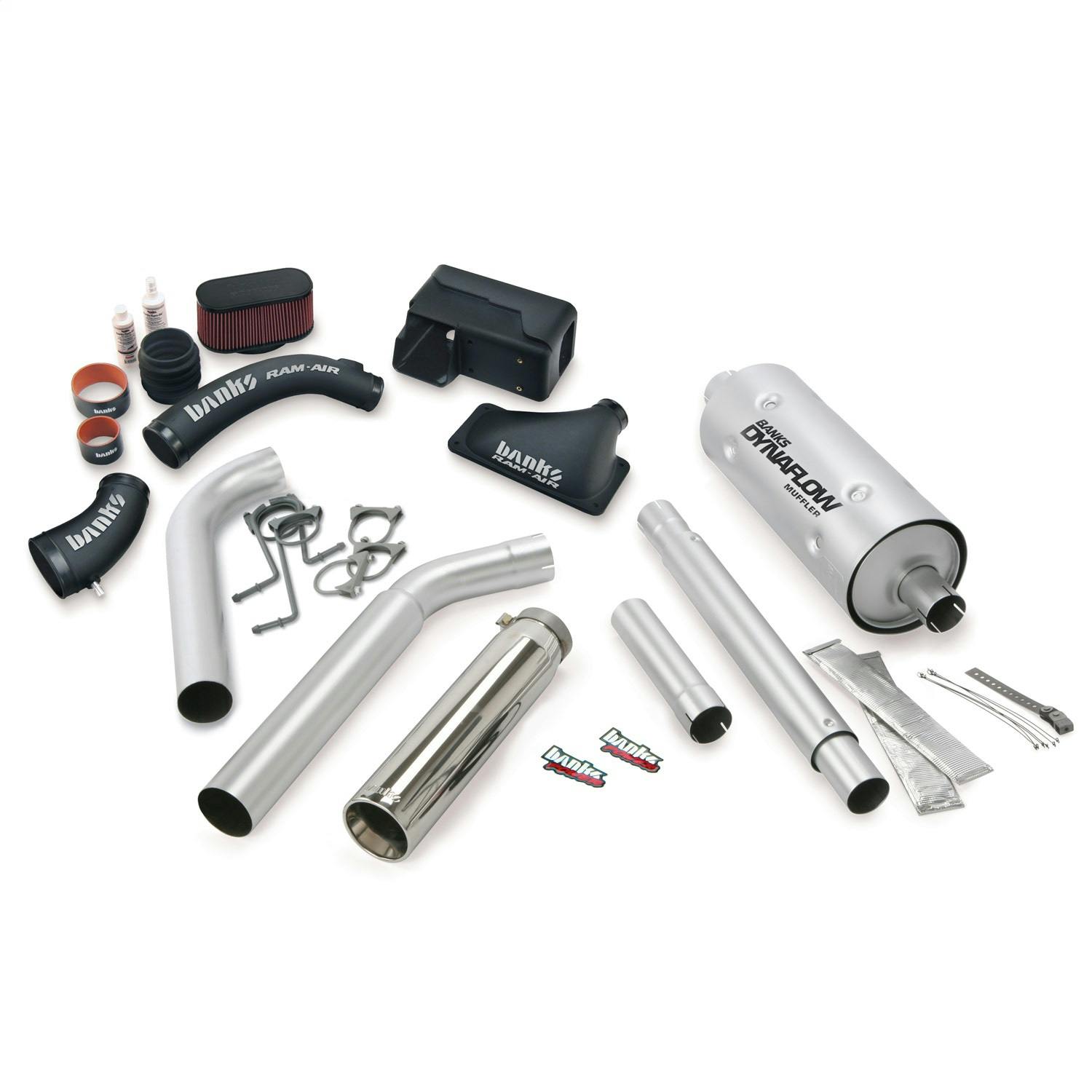 Banks Power 49202 Stinger Bundle 2016-2017 Ford Class-A Motorhome 6.8L, Both side tailpipe exit